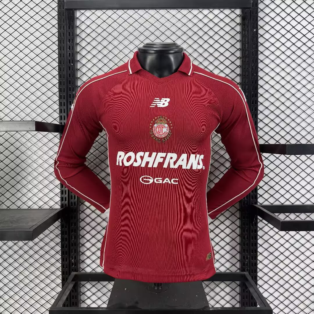 AAA Quality Toluca 26/27 Home Long Soccer Jersey(Player)